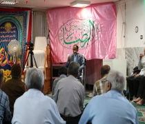 سخنرانی در جمع اهالی  منطقه  سید رضی  ( مسجد الزهرا س )